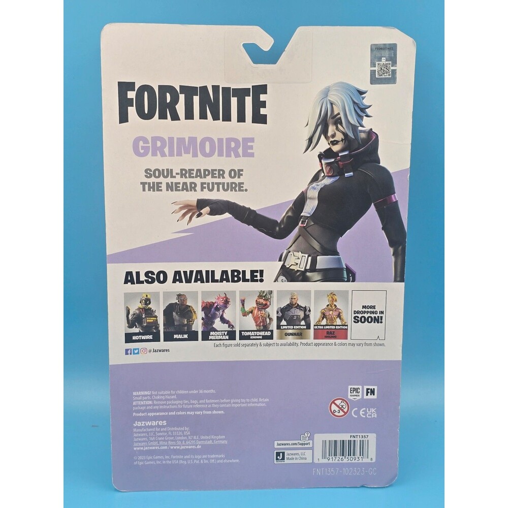 Fortnite Grimoire Solo Mode 4-Inch Articulated Figure With Bonus Code - Picture 2 of 2